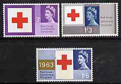 Great Britain 1964 Geographical Conference unmounted mint set of 4 (ordinary) SG 651-54*, stamps on geography